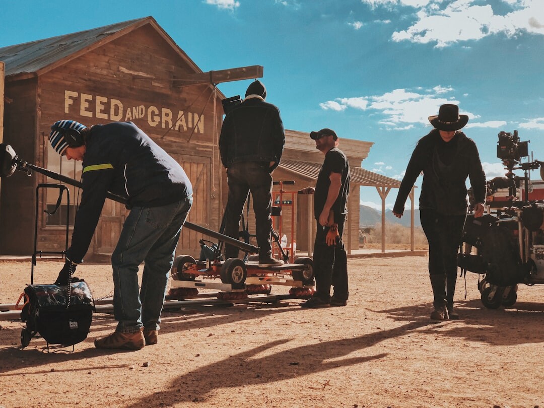 film director directing scene